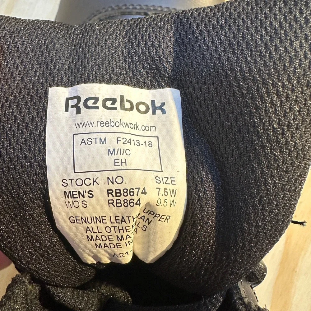 Reebok high performance